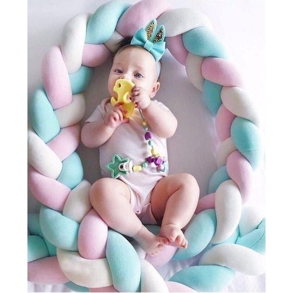 length heightening baby braided crib bumpers knot long pillow cushion nursery bedding cot bedding room dector #y2
length heightening baby braided crib bumpers knot long pillow cushion nursery bedding cot bedding room dector #y2