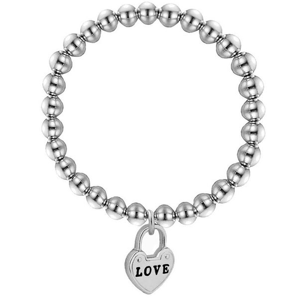 elastic couple love alphabet heart-shaped bracelet stainless steel bead bracelet gifts for women chain & link bracelets trendy, Black
elastic couple love alphabet heart-shaped bracelet stainless steel bead bracelet gifts for women chain & link bracelets trendy, Black