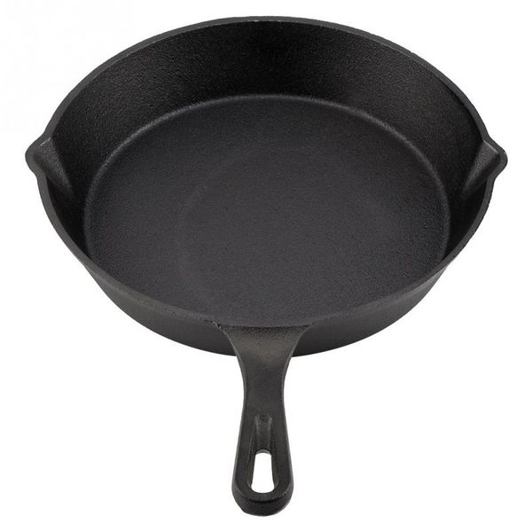 27.3cm cast iron frying pan skillet gas induction cooker egg pancake pot food meals cookware kitchen tools
27.3cm cast iron frying pan skillet gas induction cooker egg pancake pot food meals cookware kitchen tools
