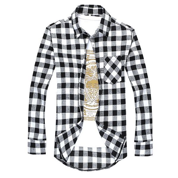 puimentiua plaid shirts men shirt 2019 summer fashion chemise homme men checkered shirts short sleeve blouse camisa, White;black
puimentiua plaid shirts men shirt 2019 summer fashion chemise homme men checkered shirts short sleeve blouse camisa, White;black