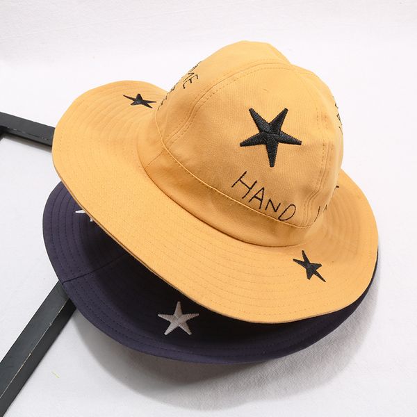new spring summer baby hat embroidery stars baby cap outdoor kids sun hat big brim baby boy girl hat children beach cap, Yellow
new spring summer baby hat embroidery stars baby cap outdoor kids sun hat big brim baby boy girl hat children beach cap, Yellow