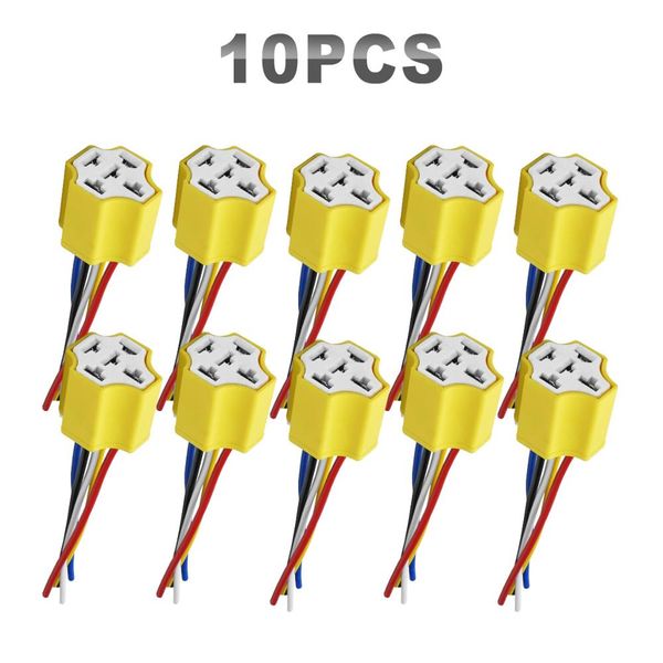 jgaut 12v 24v 10 pieces ceramic relay 4-pin 5-pin relay with wiring for auto car wire wiring kit controller 12v 24v
jgaut 12v 24v 10 pieces ceramic relay 4-pin 5-pin relay with wiring for auto car wire wiring kit controller 12v 24v