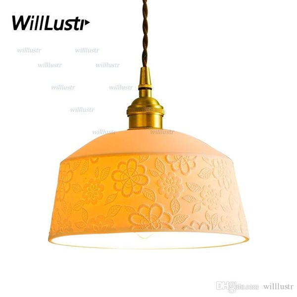 art deco ceramic flower pendant lamp copper suspension light l restaurant bedroom study cafe bar porcelain handmade lighting
art deco ceramic flower pendant lamp copper suspension light l restaurant bedroom study cafe bar porcelain handmade lighting