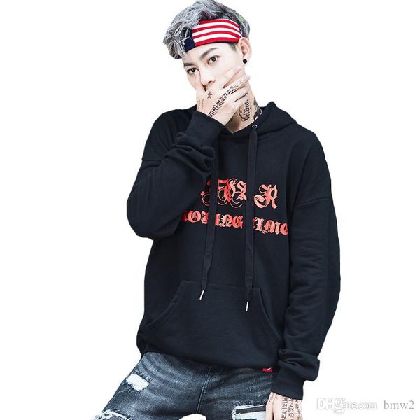 cotton hoodie three color fashion sweatshirts brand original design casual pullover 2017 autumn hip hop letter print, Black
cotton hoodie three color fashion sweatshirts brand original design casual pullover 2017 autumn hip hop letter print, Black