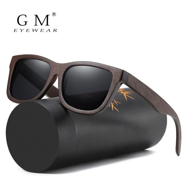 gm natural polarized wooden sunglasses men bamboo sun glasses women brand original wood glasses s3833, White;black
gm natural polarized wooden sunglasses men bamboo sun glasses women brand original wood glasses s3833, White;black