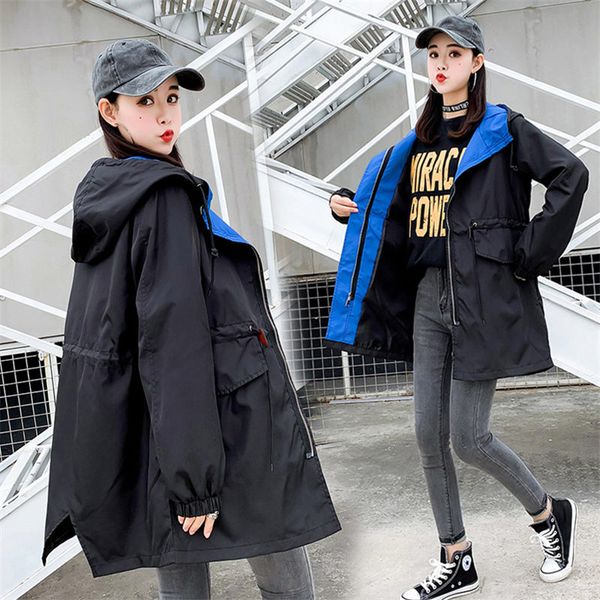 2019 spring new color matching windbreaker female loose bf harajuku style jacket spring and autumn student casual outerwear f908, Tan;black
2019 spring new color matching windbreaker female loose bf harajuku style jacket spring and autumn student casual outerwear f908, Tan;black