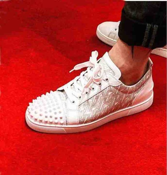 luxury designer men's casual shoes flats trainers junior spikes orlato shoe reds bottom sneaker lace-up crystal real leather dress part, Black
luxury designer men's casual shoes flats trainers junior spikes orlato shoe reds bottom sneaker lace-up crystal real leather dress part, Black