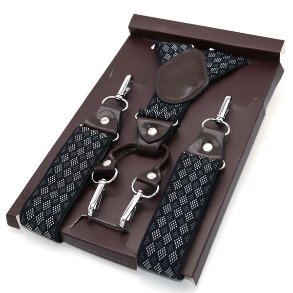 casual suspenders 3.5cm*120cm spanex elastic suspenders men buckle belt y-back shape trousers straps father's day gifts mbd8501, Black;white
casual suspenders 3.5cm*120cm spanex elastic suspenders men buckle belt y-back shape trousers straps father's day gifts mbd8501, Black;white