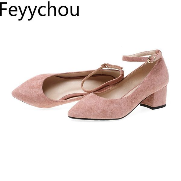 women's pumps high heels shoes buckle spring autumn flock pointed toe ankle strap 2020 new fashion casual pink beige black
women's pumps high heels shoes buckle spring autumn flock pointed toe ankle strap 2020 new fashion casual pink beige black