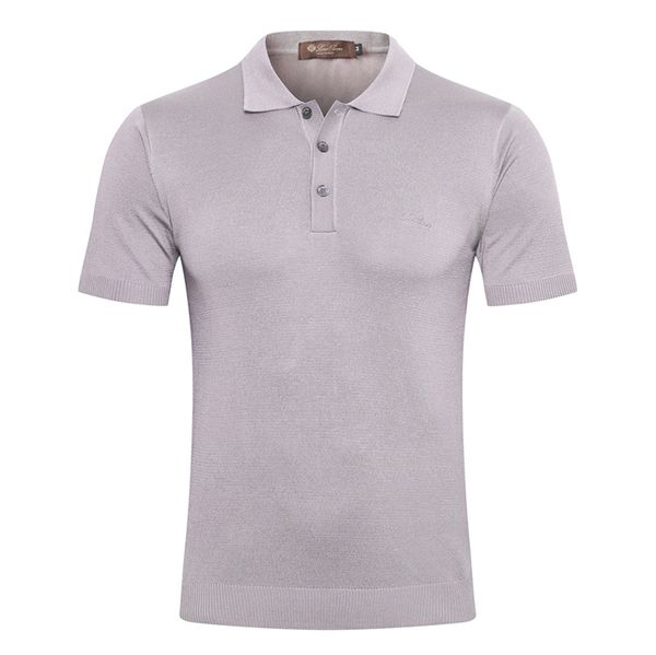 loro pi*na polo shirts silk short sleeve shirt men 2020 new summer thin business casual button elasticity big size m-5xl quality embroidery, White;black
loro pi*na polo shirts silk short sleeve shirt men 2020 new summer thin business casual button elasticity big size m-5xl quality embroidery, White;black