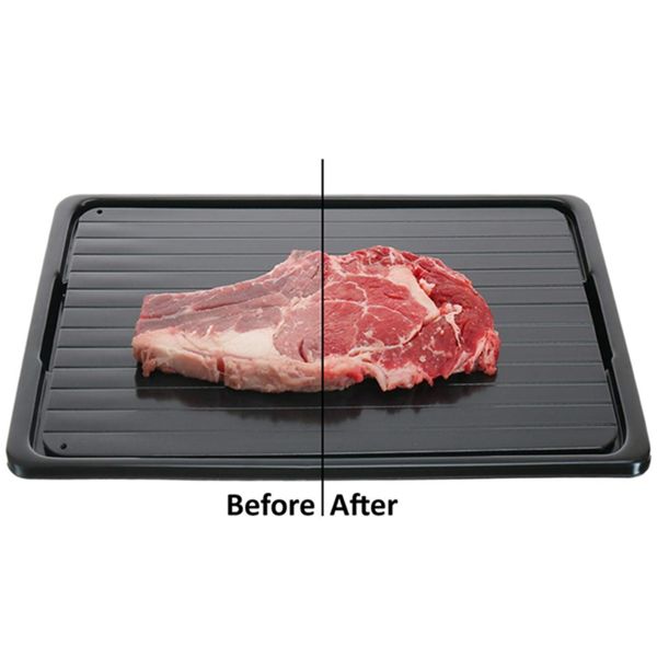 beau-defrosting tray | thawing plate for fast defrosting of frozen foods | premium quality defrost tray | with bonus drip tray a
beau-defrosting tray | thawing plate for fast defrosting of frozen foods | premium quality defrost tray | with bonus drip tray a