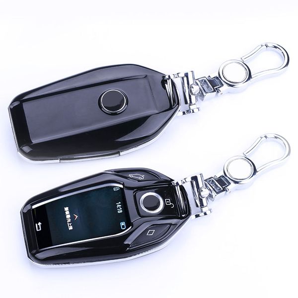 

чехол для ключа авто крышка ключа авто Shell дистанционный защитный для BMW 7 серии 730li 740li 750 2016/17/18/19 дисплей брелок для ключей