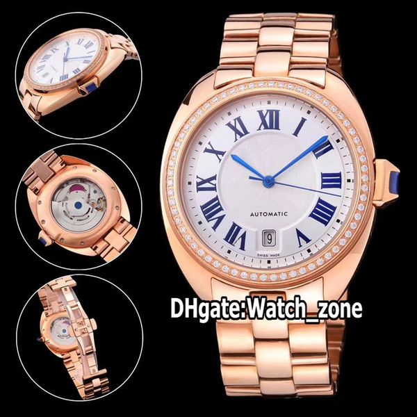 new cle de wjcl0009 wgcl0020 white dial asian 2813 automatic mens watch diamond bezel rose gold steel bracelet sport watches watch_zone, Slivery;brown
new cle de wjcl0009 wgcl0020 white dial asian 2813 automatic mens watch diamond bezel rose gold steel bracelet sport watches watch_zone, Slivery;brown
