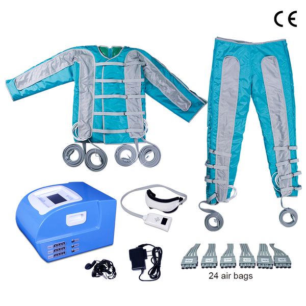 24 air bags pressotherapy massage lymphatic drainage / air pressure detox/slimming suit air wave therapy system
24 air bags pressotherapy massage lymphatic drainage / air pressure detox/slimming suit air wave therapy system