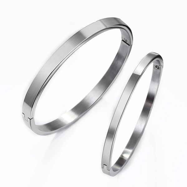 2pcs/sets love gift never change color 316l titnanium steel bangle set for couples gent/lady sizes stainless cuff bangles, Golden;silver
2pcs/sets love gift never change color 316l titnanium steel bangle set for couples gent/lady sizes stainless cuff bangles, Golden;silver