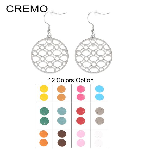 cremo georgette кожаные серьги падение висит мотаться серьги ювелирные изделия круглый кулон сменные кожаные серьги падения женщин, Silver
cremo georgette кожаные серьги падение висит мотаться серьги ювелирные изделия круглый кулон сменные кожаные серьги падения женщин, Silver