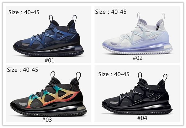 020 new 720 horizon men's and women's casual shoes black and white red, green and blue multi-color brand leisure maxes running sho
020 new 720 horizon men's and women's casual shoes black and white red, green and blue multi-color brand leisure maxes running sho