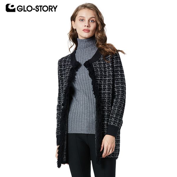 glo-story women's 2019 romantic streetwear jackets coats female fall winter o-neck cardigan wmy-9719, Black;brown
glo-story women's 2019 romantic streetwear jackets coats female fall winter o-neck cardigan wmy-9719, Black;brown
