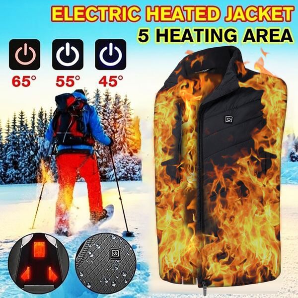 outdoor riding skiing fishing usb charging heated vest warm heated clothing vest keep warm comfortable accessories xxl 2019, Black;white
outdoor riding skiing fishing usb charging heated vest warm heated clothing vest keep warm comfortable accessories xxl 2019, Black;white