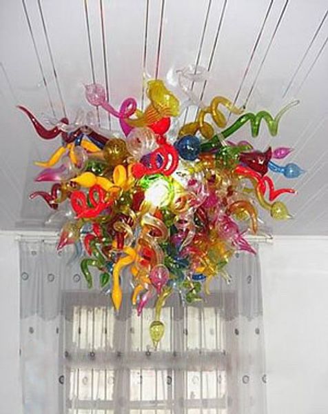 italian colorful glass art chandelier lighting e14 led pendant lamps hand blown glass crystal chandelier for l villa decoration
italian colorful glass art chandelier lighting e14 led pendant lamps hand blown glass crystal chandelier for l villa decoration