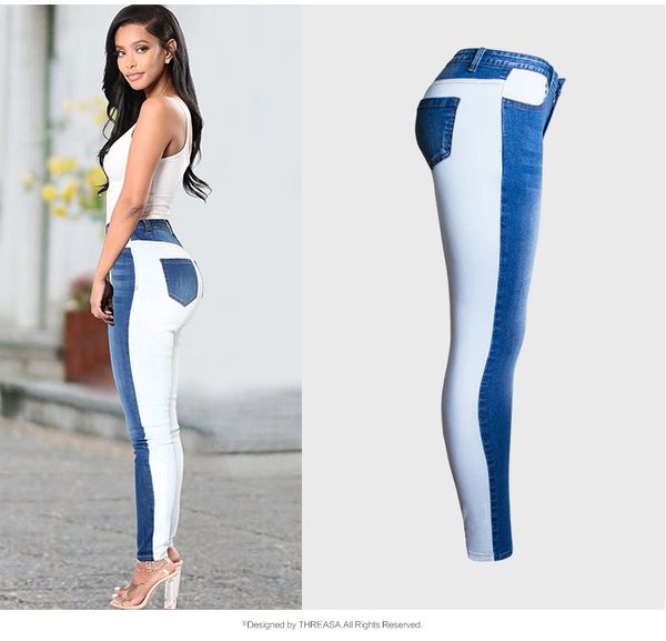 new 2018 fashion casual white blue jeans woman cotton denim trousers skinny mid waist slim pencil pants cowboy jeans femme
new 2018 fashion casual white blue jeans woman cotton denim trousers skinny mid waist slim pencil pants cowboy jeans femme