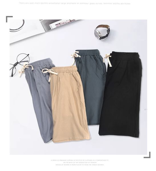 summer men's shorts thin linen solid color casual beach pants loose large size cotton linen 5 minute pants big pants men, White;black
summer men's shorts thin linen solid color casual beach pants loose large size cotton linen 5 minute pants big pants men, White;black