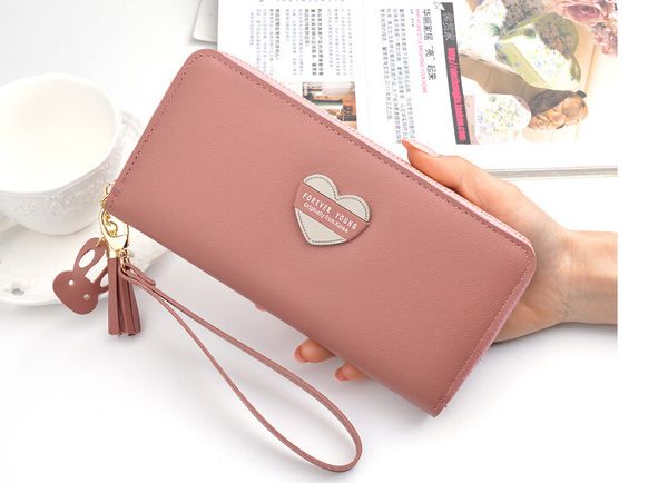 wallet ladies long fashion 2019 new europe and america large capacity love clutch bag zipper multifunction mobile phone bag, Black;red
wallet ladies long fashion 2019 new europe and america large capacity love clutch bag zipper multifunction mobile phone bag, Black;red
