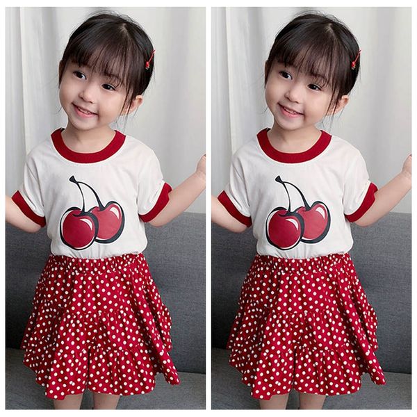 2pcs fashion 1-6 years infant baby girl clothes kid short sleeve print + sweet skirts outfit girls clothes sets, White
2pcs fashion 1-6 years infant baby girl clothes kid short sleeve print + sweet skirts outfit girls clothes sets, White