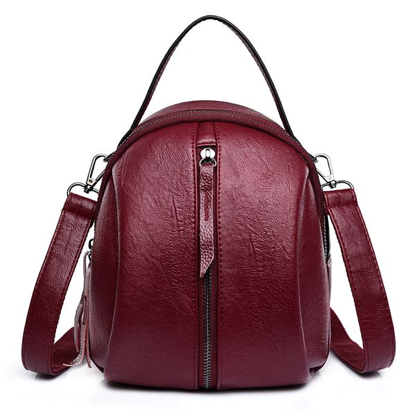 2019 multi functional backpack women's bag small bag simple water wash pu leather youth travel backpack leisure schoolbag
2019 multi functional backpack women's bag small bag simple water wash pu leather youth travel backpack leisure schoolbag