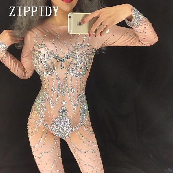 sparkly rhinestones jumpsuit costume female singer dancer one-piece beaded bodysuit celebrate oufit party leggings, Black;white
sparkly rhinestones jumpsuit costume female singer dancer one-piece beaded bodysuit celebrate oufit party leggings, Black;white