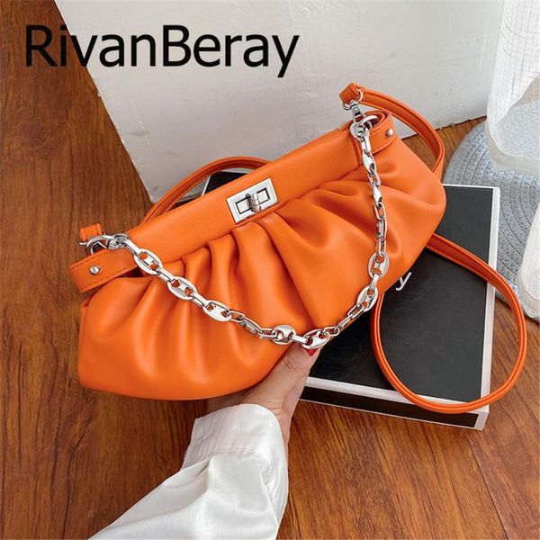 2020 new fashion women bag pu leather handbags chain cloud dumplings clutch bag female shoulder crossbody bags sac
2020 new fashion women bag pu leather handbags chain cloud dumplings clutch bag female shoulder crossbody bags sac