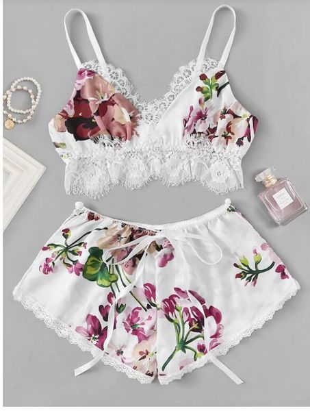 сексуальные женщины кружев цветочных v шея пижама set lingerie рукава ночного спагетти ремень vest + короткие брюки спящих wear 2020, Black;white
сексуальные женщины кружев цветочных v шея пижама set lingerie рукава ночного спагетти ремень vest + короткие брюки спящих wear 2020, Black;white
