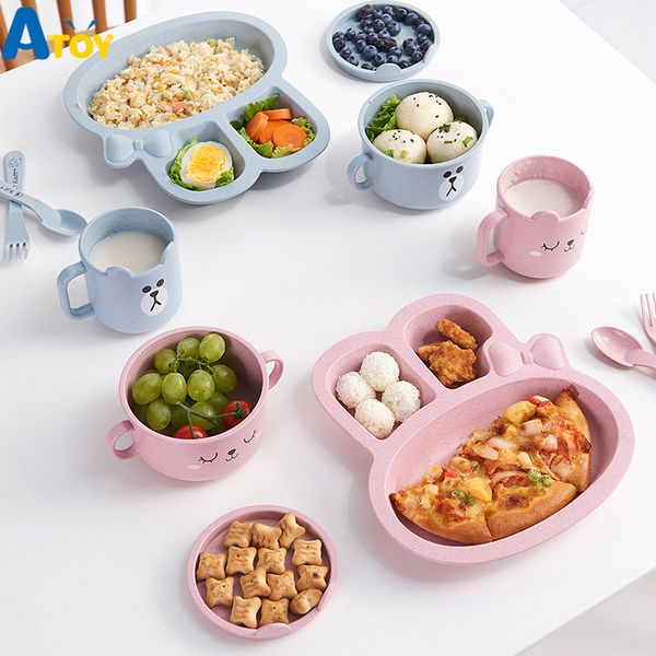 3pcs/set baby bowl spoon fork feeding food tableware cartoon rabbit kids dishes eating dinnerware anti-training dinner plate
3pcs/set baby bowl spoon fork feeding food tableware cartoon rabbit kids dishes eating dinnerware anti-training dinner plate