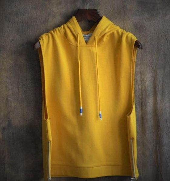 men's hoodies fitness fork loose-fitting large size sleeveless hoodie women tide hip hop pure color sleeveless vest men, Black
men's hoodies fitness fork loose-fitting large size sleeveless hoodie women tide hip hop pure color sleeveless vest men, Black