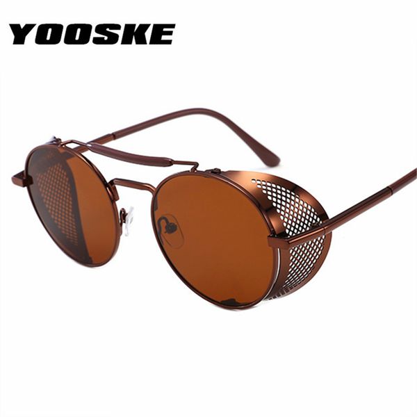 yooske men steampunk sunglasses women retro flip metal round frame sun glasses women vintage uv400 eyewear shades, White;black
yooske men steampunk sunglasses women retro flip metal round frame sun glasses women vintage uv400 eyewear shades, White;black