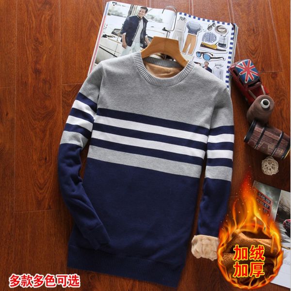 trui men new collection casual pullover men herf around the neck patchwork quality brand male sweaters, White;black
trui men new collection casual pullover men herf around the neck patchwork quality brand male sweaters, White;black