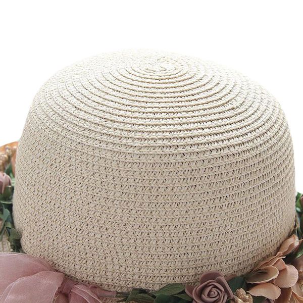 summer womens flower straw hats garland sunbonnet bucket hat wide brim sun beach hat fedora trilby hat chapeu feminino, Blue;gray
summer womens flower straw hats garland sunbonnet bucket hat wide brim sun beach hat fedora trilby hat chapeu feminino, Blue;gray