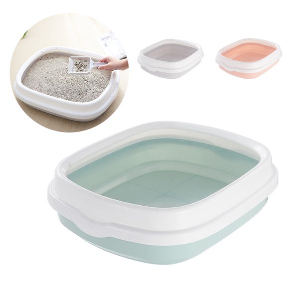 pet portable cat litter bowl toilet bedpan large middle size cat excrement training sand litter box with scoop for pets kitty
pet portable cat litter bowl toilet bedpan large middle size cat excrement training sand litter box with scoop for pets kitty