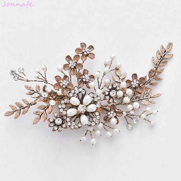 jonnafe new design antique gold hair comb crystal rhinestone bridal hair side comb women prom headpiece wedding hair jewelry, Golden;white
jonnafe new design antique gold hair comb crystal rhinestone bridal hair side comb women prom headpiece wedding hair jewelry, Golden;white