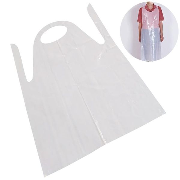 50 pcs disposable aprons waterproof oil proof antifouling pe plastic apron for cooking painting
50 pcs disposable aprons waterproof oil proof antifouling pe plastic apron for cooking painting
