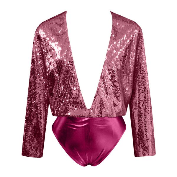 feitong body for women long-sleeve women large size sequins long sleeve v-neck jumpsuits loose rompers #w30, Black;white
feitong body for women long-sleeve women large size sequins long sleeve v-neck jumpsuits loose rompers #w30, Black;white