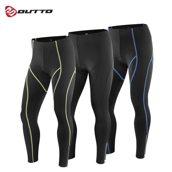 outto men's 3d gel padded compression cycling long pants full length breathable road bike riding bicycle tights, Black
outto men's 3d gel padded compression cycling long pants full length breathable road bike riding bicycle tights, Black