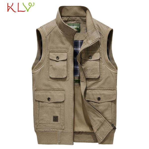 men jacket 6xl new male casual summer big size cotton sleeveless vest with many pockets multi pocket pgraph waistcoat 19aug, Black;brown
men jacket 6xl new male casual summer big size cotton sleeveless vest with many pockets multi pocket pgraph waistcoat 19aug, Black;brown