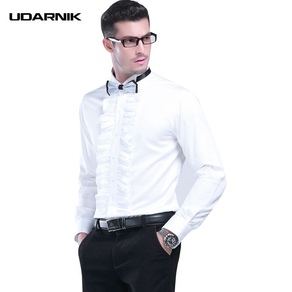 men's dress shirts men tuxedo white square collar evening party solid ruffle front slim formal clothes streetwear summer fashion 903-a1, White;black
men's dress shirts men tuxedo white square collar evening party solid ruffle front slim formal clothes streetwear summer fashion 903-a1, White;black