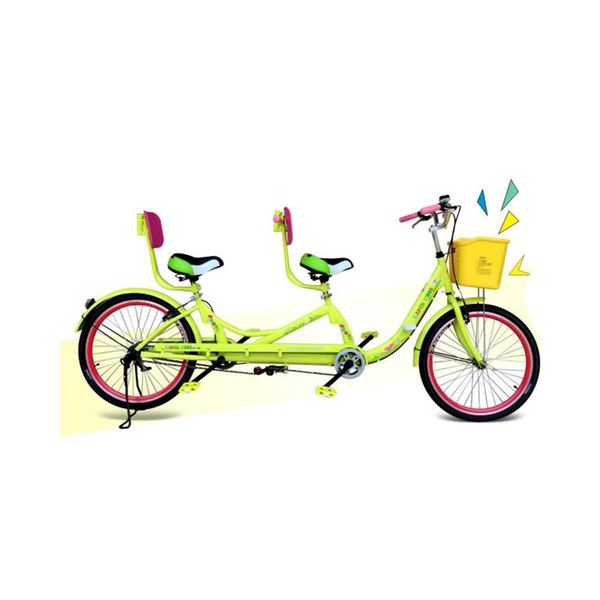 double bicycle lovers parents and children family travel non-foldable light sightseeing bicycle, Silver;blue
double bicycle lovers parents and children family travel non-foldable light sightseeing bicycle, Silver;blue