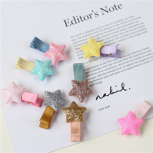 boutique 10pcs fashion cute glitter star hairpins candy color cartoon hair clips princess headwear hair accessories for girls, Slivery;white
boutique 10pcs fashion cute glitter star hairpins candy color cartoon hair clips princess headwear hair accessories for girls, Slivery;white