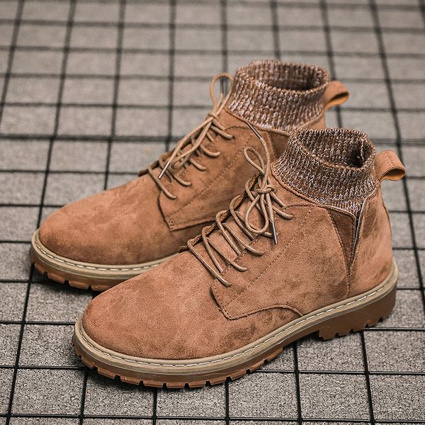 2019 new arrival autumn winter boots men fashion male slip-on work shoes casual shoes for men, Black
2019 new arrival autumn winter boots men fashion male slip-on work shoes casual shoes for men, Black
