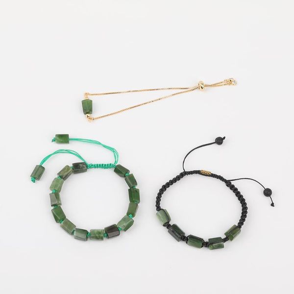 10pcs/lot natural green jades stone nugget chip beads cord knot adjustable bracelet wholesales women gold chains tennis bracelet, Golden;silver
10pcs/lot natural green jades stone nugget chip beads cord knot adjustable bracelet wholesales women gold chains tennis bracelet, Golden;silver