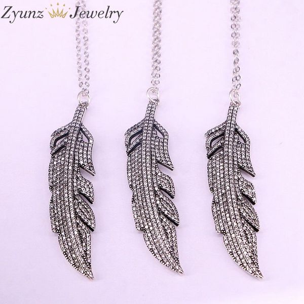 5pcs, clear cz cubic zirconia pendant necklaces long leaf necklace genuine vintage silver color for women jewelry party gift
5pcs, clear cz cubic zirconia pendant necklaces long leaf necklace genuine vintage silver color for women jewelry party gift
