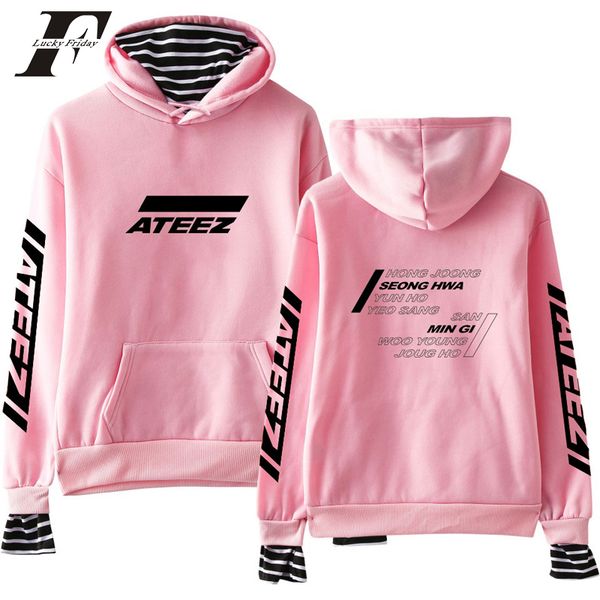 2019 fashion hoodies ateez women clothes hoodies sweatshirts youtu hip hop kpop casual harajuku plussize, Black
2019 fashion hoodies ateez women clothes hoodies sweatshirts youtu hip hop kpop casual harajuku plussize, Black